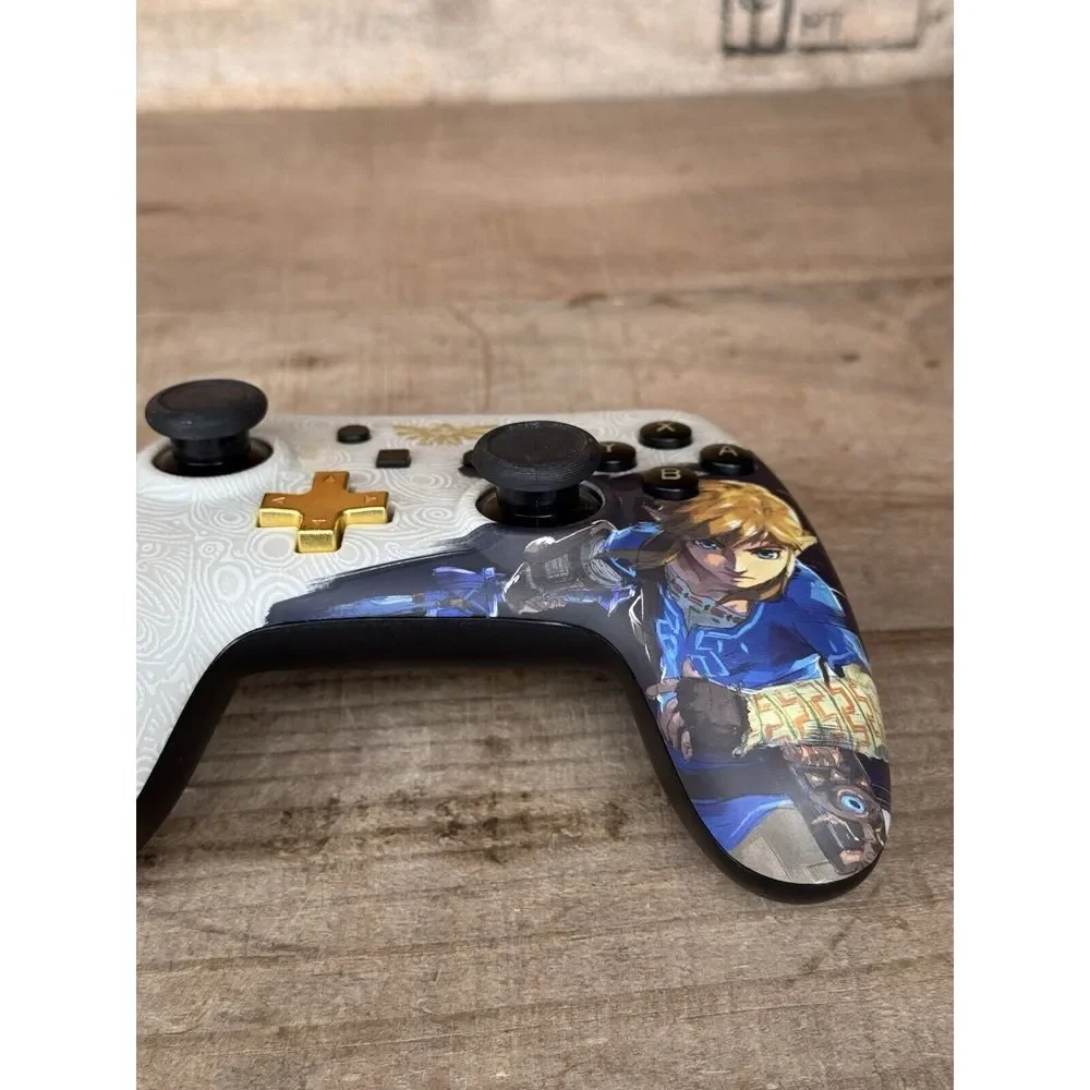 For Nintendo‎ Switch Zelda Breath Of The Wild Wired Controller PowerA 1506260-02